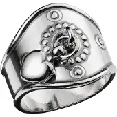 Kalevala Koru Heart ring silver 2401170160