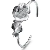 Kalevala Koru Summer Night Rose armband silver 25100070054