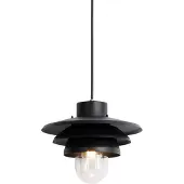 QAZQA Design utomhuspendel svart IP44 - Morty