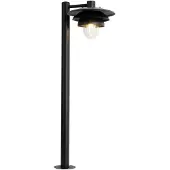 QAZQA Design utomhusstolpe svart 100 cm IP44 - Morty