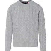 Tommy Hilfiger Cable Knit Crew Neck Jumper