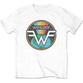 Ginza.se Weezer: Unisex T-Shirt/Symbol Logo (White) (Large)