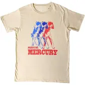 Ginza.se Freddie Mercury: Unisex T-Shirt/Multicolour Photo (Sand) (Medium)