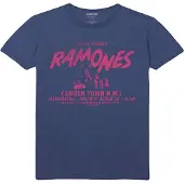 Ginza.se Ramones: Unisex T-Shirt/Roundhouse (Navy Blue) (XX-Large)