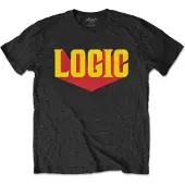Ginza.se Logic: Unisex T-Shirt/Logo (Black) (Small)
