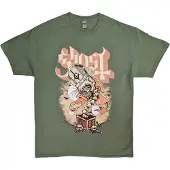 Ginza.se Ghost: Unisex T-Shirt/Jack In The Box (Green) (Medium)