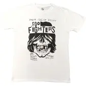 Ginza.se Foo Fighters: Unisex T-Shirt/Roxy Flyer (White) (XX-Large)