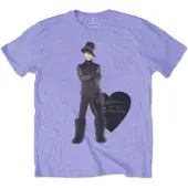 Ginza.se Prince: Unisex T-Shirt/Heart Purple (Purple) (Small)