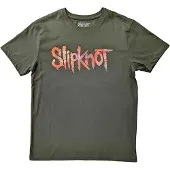 Ginza.se Slipknot: Unisex T-Shirt/Adderall (Green) (Back Print) (X-Large)