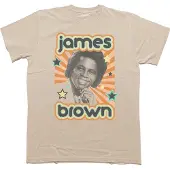 Ginza.se James Brown: Unisex T-Shirt/Stars (Sand) (XX-Large)