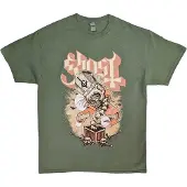 Ginza.se Ghost: Unisex T-Shirt/Jack In The Box (Green) (X-Large)