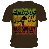 Ginza.se Bob Marley: Unisex T-Shirt/Movement (Black) (Small)