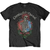 Ginza.se Grateful Dead: Unisex T-Shirt/Floral Stealie (Black) (XX-Large)
