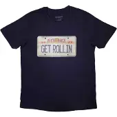 Ginza.se Nickelback: Unisex T-Shirt/License Plate (Navy Blue) (X-Large)