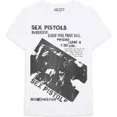 Ginza.se The Sex Pistols: Unisex T-Shirt/Manchester Flyer (White) (XXX-Large)