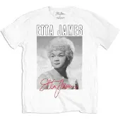 Ginza.se Etta James: Unisex T-Shirt/Portrait (White) (Small)