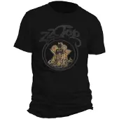 Ginza.se ZZ Top: Unisex T-Shirt/Outlaw Village (Black) (Large)