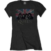 Ginza.se Queen: Ladies T-Shirt/Union Jack (Black) (XX-Large)