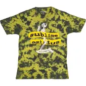 Ginza.se Sublime: Unisex T-Shirt/Praying Skeleton (Yellow) (Wash Collection) (Small)