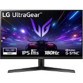 LG 27" UltraGear Full HD IPS-spelskärm | 180 Hz uppdateringsfrekvens | HDR10 - 27GS60F-B