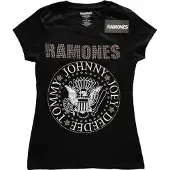 Ginza.se Ramones: Ladies T-Shirt/Presidential Seal (Black) (Embellished) (XX-Large)