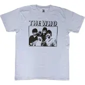 Ginza.se The Who: Unisex T-Shirt/Band Photo Frame (Blue) (X-Large)