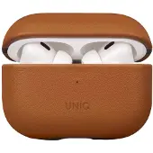 Uniq fodral Terra i äkta läder för Apple AirPods Pro 2, brun/toffee brown
