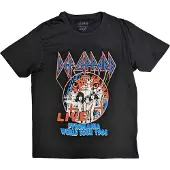 Ginza.se Def Leppard: Unisex T-Shirt/Pyro World Tour (Black) (X-Large)