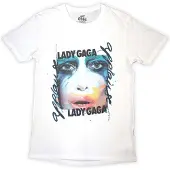 Ginza.se Lady Gaga: Unisex T-Shirt/Artpop Facepaint (White) (XX-Large)