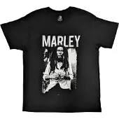 Ginza.se Bob Marley: Unisex T-Shirt/Black & White (Black) (Small)