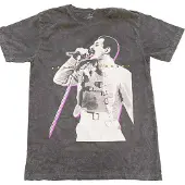 Ginza.se Freddie Mercury: Unisex T-Shirt/Glow (Black) (Wash Collection) (X-Large)