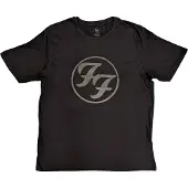 Ginza.se Foo Fighters: Unisex T-Shirt/FF Logo (Black) (Hi-Build) (Medium)