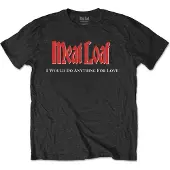 Ginza.se Meat Loaf: Unisex T-Shirt/IWDAFLBIWDT (Black) (Back Print) (Small)