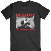 Ginza.se Thin Lizzy: Unisex T-Shirt/Live & Dangerous (Black) (XX-Large)