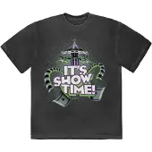 Ginza.se Beetlejuice: Unisex T-Shirt/It's Showtime Carousel (Black) (Large)