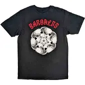 Ginza.se Baroness: Unisex T-Shirt/Lightwing (Black) (Back Print) (Large)
