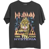 Ginza.se Def Leppard: Unisex T-Shirt/Hysteria '88 (Black) (Back Print) (Large)