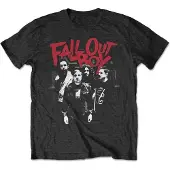 Ginza.se Fall Out Boy: Unisex T-Shirt/Punk Scratch (Black) (Large)