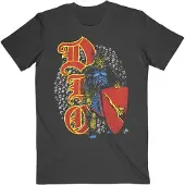 Ginza.se Dio: Unisex T-Shirt/Skull Warrior (Black) (Large)