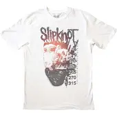 Ginza.se Slipknot: Unisex T-Shirt/The End (White) (Back Print) (Medium)