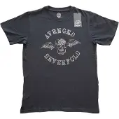 Ginza.se Avenged Sevenfold: Unisex T-Shirt/Deathbat (Black) (Embellished) (Large)