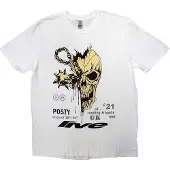 Ginza.se Post Malone: Unisex T-Shirt/Leeds & Reading (White) (Ex-Tour) (Medium)