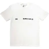 Ginza.se Post Malone: Unisex T-Shirt/Collage (White) (Back Print & Ex-Tour) (Medium)