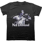 Ginza.se Neil Diamond: Unisex T-Shirt/Singing (Black) (X-Large)