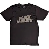 Ginza.se Black Sabbath: Unisex T-Shirt/Wavy Logo (Black) (Hi-Build) (Medium)