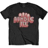 Ginza.se Humble Pie: Unisex T-Shirt/Live '73 Poster (Black) (Small)