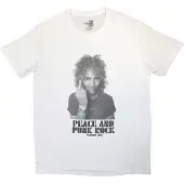 Ginza.se The Flaming Lips: Unisex T-Shirt/Peace and Punk (White) (Small)