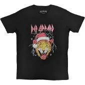 Ginza.se Def Leppard: Unisex T-Shirt/Holiday Leppard (Black) (Medium)