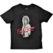 Ginza.se Tina Turner: Unisex T-Shirt/Red Logo (Black) (XX-Large)