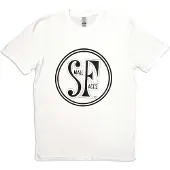 Ginza.se Small Faces: Unisex T-Shirt/Logo (White) (Medium)